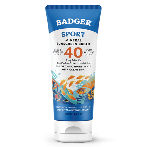 Badger Ecofriendly sunscreen